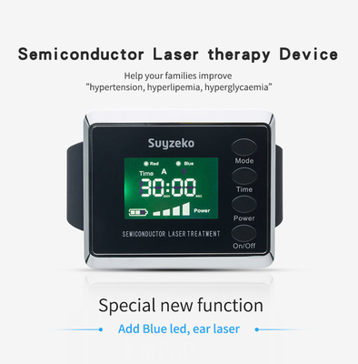 el reloj bajo de la terapia del laser 650nm para la diabetes quita alivio del dolor