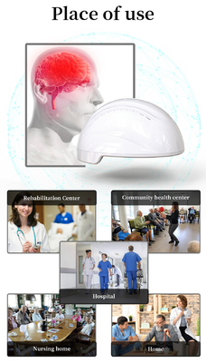 La clínica casera utiliza el tratamiento 810nm de Nir Photobiomodulation Brain Helmet Disease