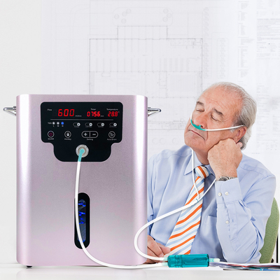 Máquina de la terapia de la inhalación del hidrógeno de SPE PEM, máquina de respiración del hidrógeno 220V