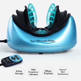 Massager adaptable portátil del cuello de Shiatsu del coche de la almohada ligera del masaje