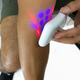 Diabético anti/hipertensión del dispositivo curativo rojo/azul del laser para el alivio del dolor