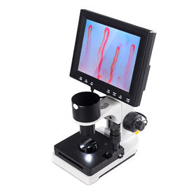 Máquina bioquímica del análisis de sangre del microscopio de la microcirculación del análisis con la pantalla colorida del LED