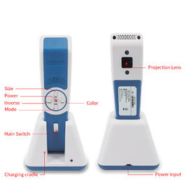 Buscador infrarrojo de la vena de la máquina del analizador de la salud de la exactitud de 0,25 milímetros para los pacientes gordos