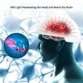 Longitud de onda de los dispositivos NIR 810nm de la terapia de la comprobación de la máquina del analizador de la salud de la lesión cerebral