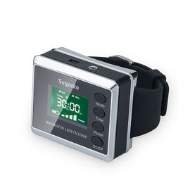 Dispositivo curativo del reloj de la terapia del laser del dispositivo del laser de la diabetes para la tensión arterial alta