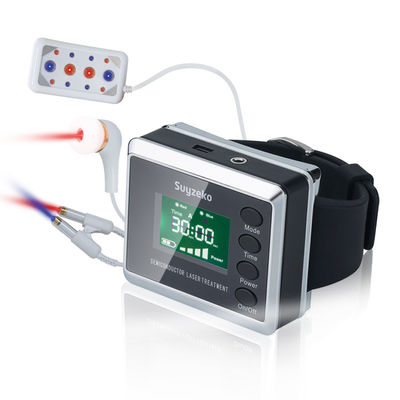 Reloj bajo del tratamiento de la diabetes del semiconductor de la terapia del laser