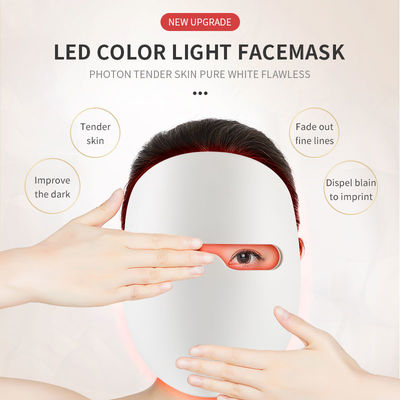 Inflamación ligera del fotón del tratamiento del acné de la mascarilla de la máscara LED de la terapia