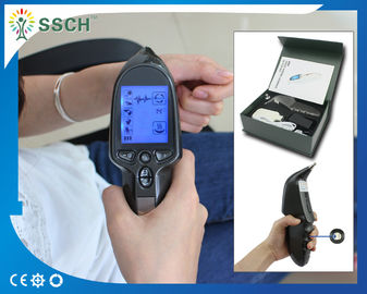Analizador sub negro de la salud con las puntas de prueba de los cojines de calefacción del electrodo para el estímulo de la acupuntura