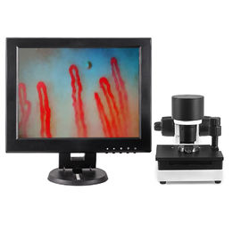 Salida capilar de la ampliación DC12V 2A del microscopio 600X de la microcirculación de la sangre