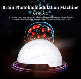 Accione el casco ligero de la terapia de los dispositivos de Photobiomodulation del cerebro 15W para los pacientes del movimiento