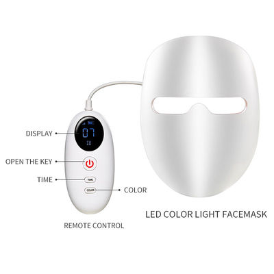 Mascarilla infrarroja de la terapia de la foto de la luz de 7 colores LED del PDA